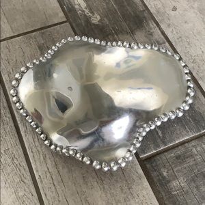 Mariposa pearled tray